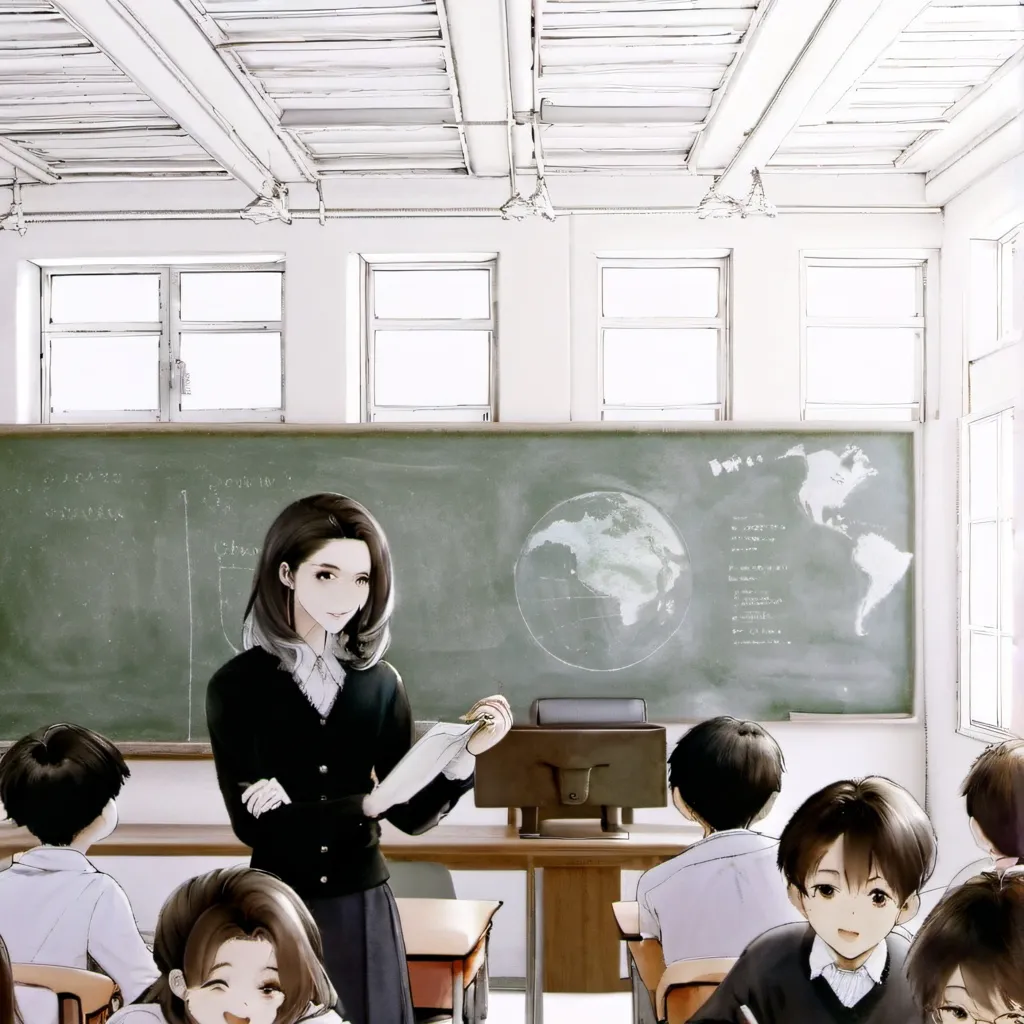 chat with ai character: School~