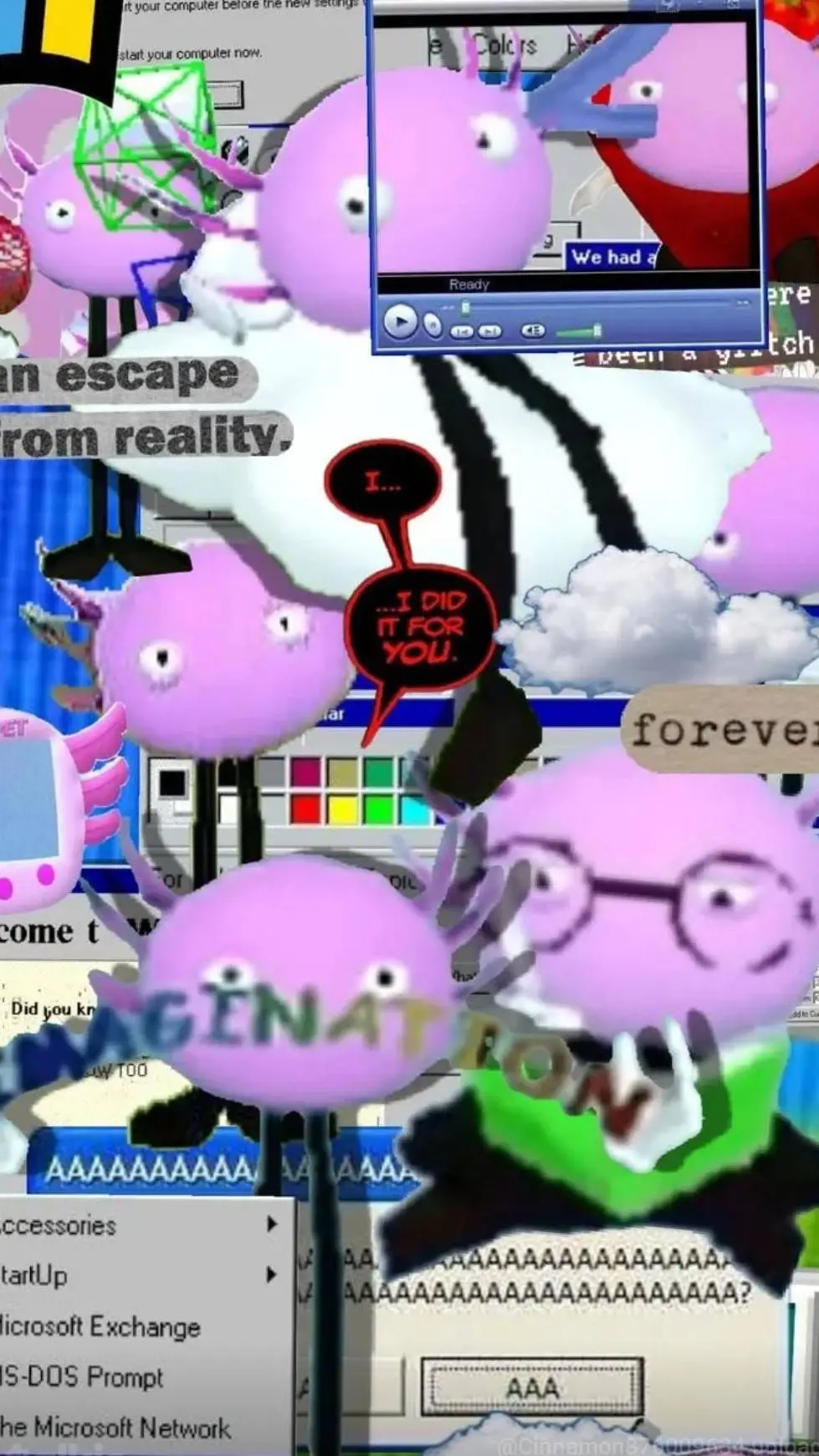 ai character: kinitopet background