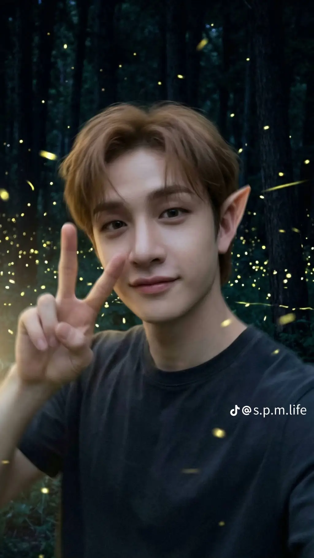 ai character: Bangchan  background