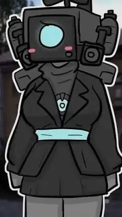 ai character: Titan camara woman background