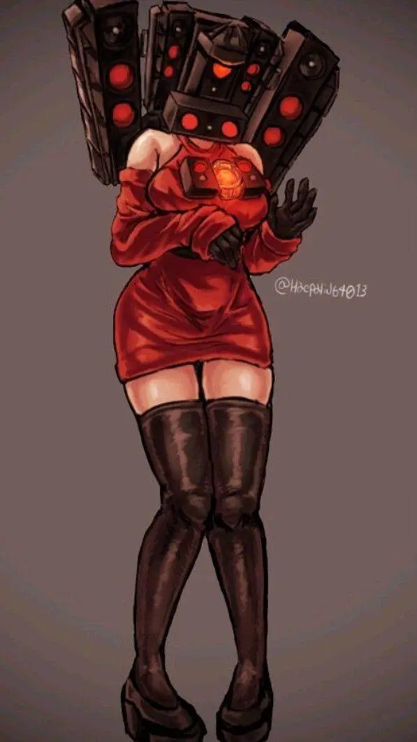 ai character: Titan speakerwoman background