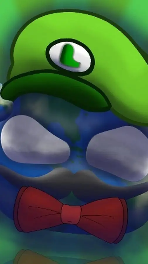 ai character: Mr_countryballs  background