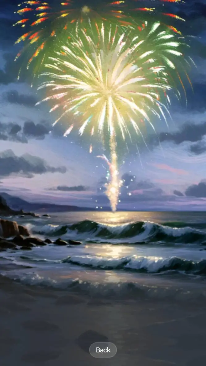 ai character: NEW YEAR background