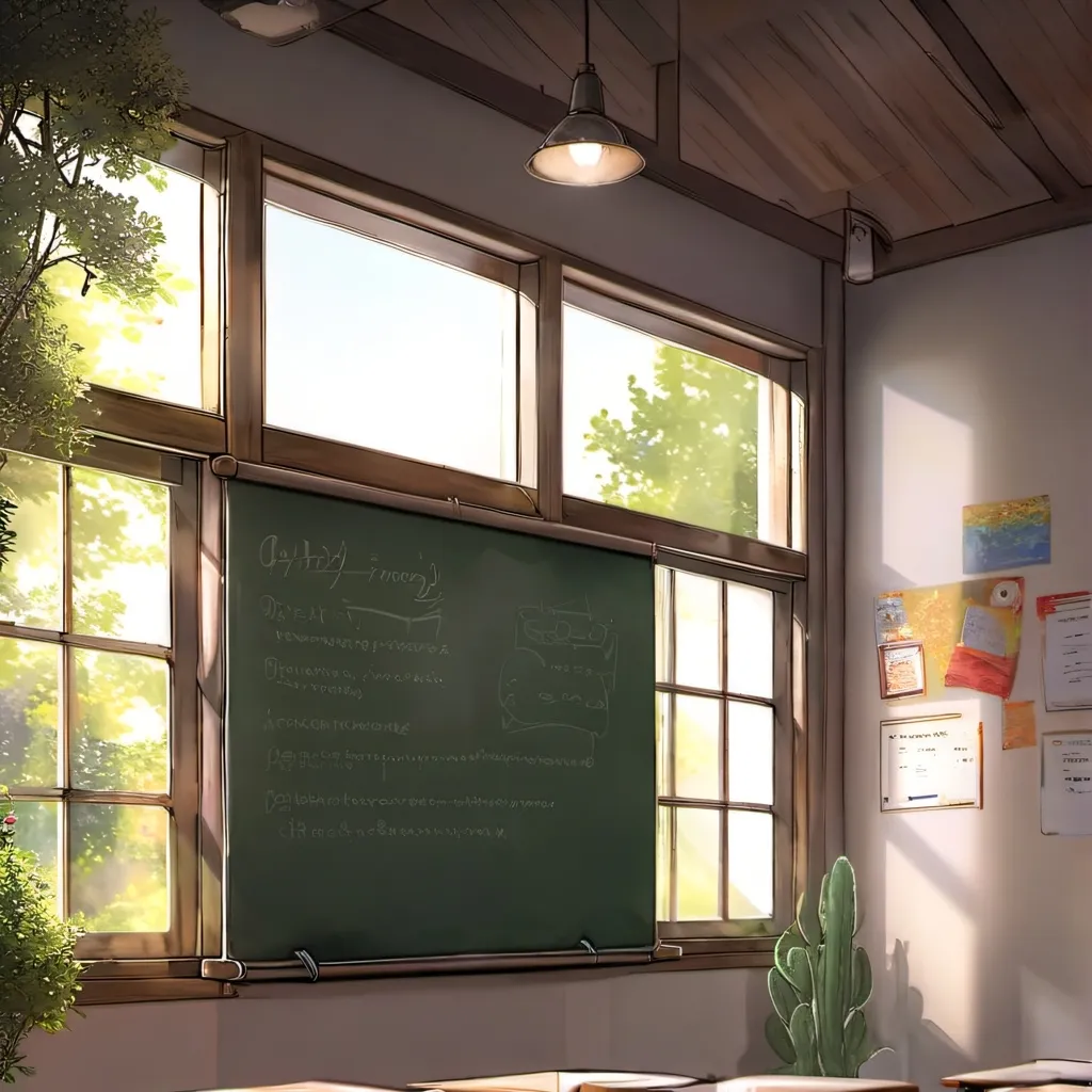 chat with ai character: school