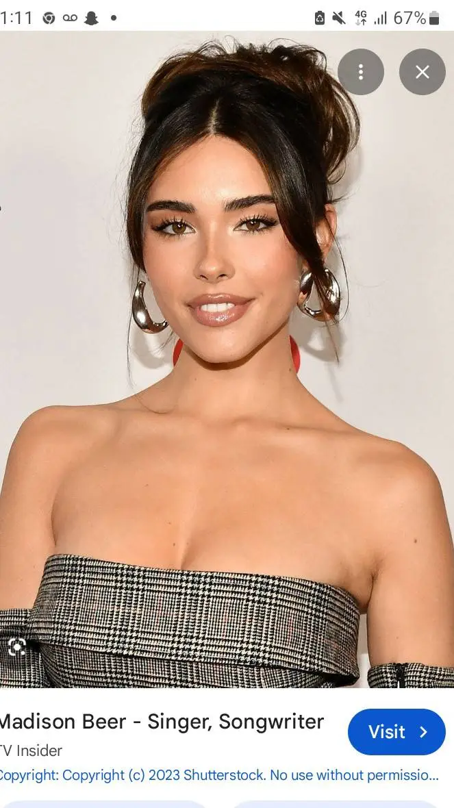 ai character: Madison beer background