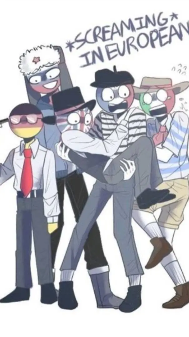 ai character: Countryhumans background