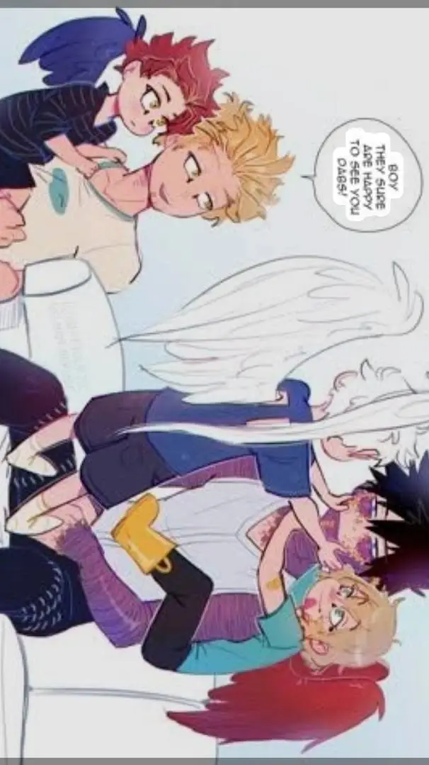 ai character: Hawks x Dabi. background