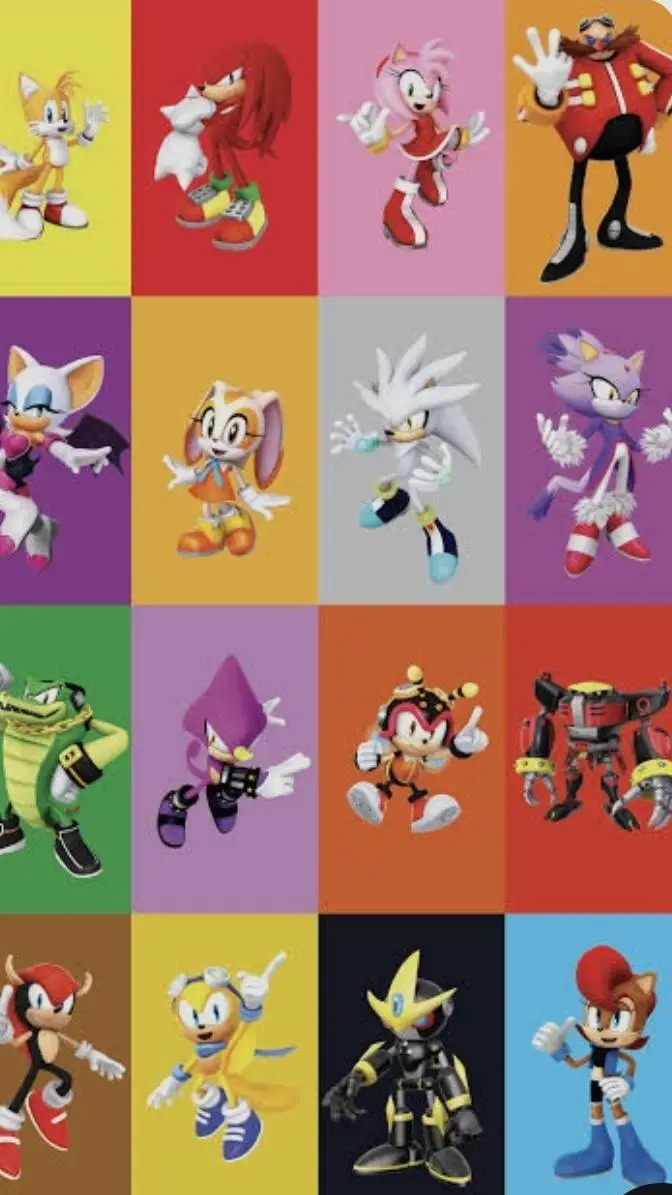 ai character: sonic team background