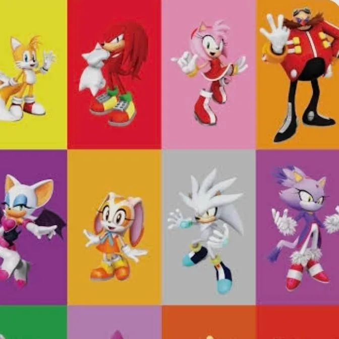 chat with ai character: sonic team
