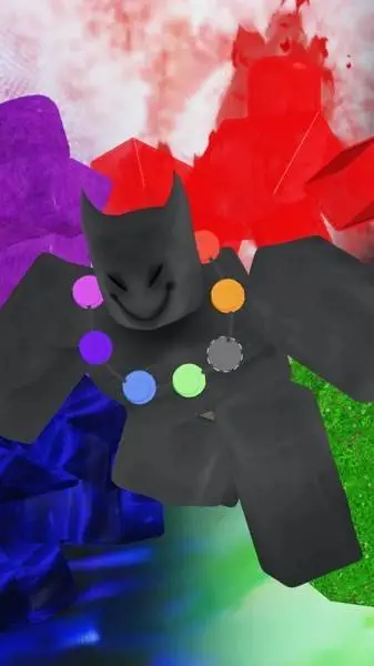 ai character: Color&Electricity! background