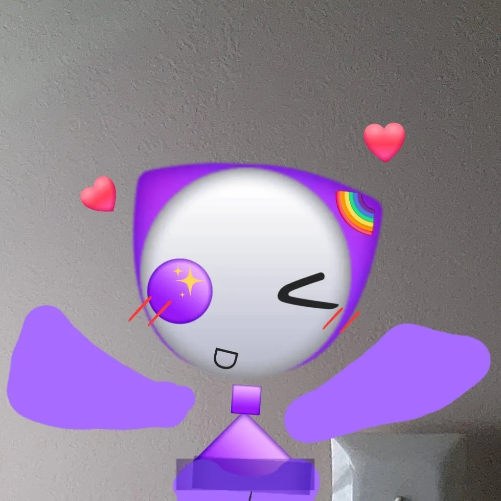 chat with ai character: purpley