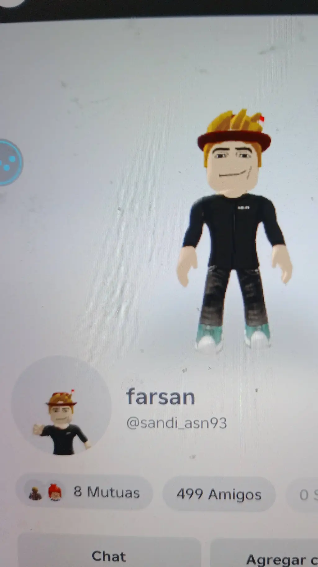 ai character: farsan background