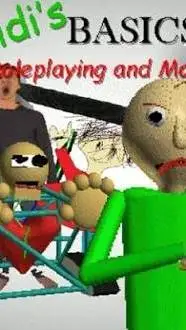 ai character: baldi basic crew  background