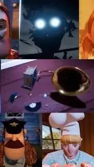 ai character: hello neighbor gan background