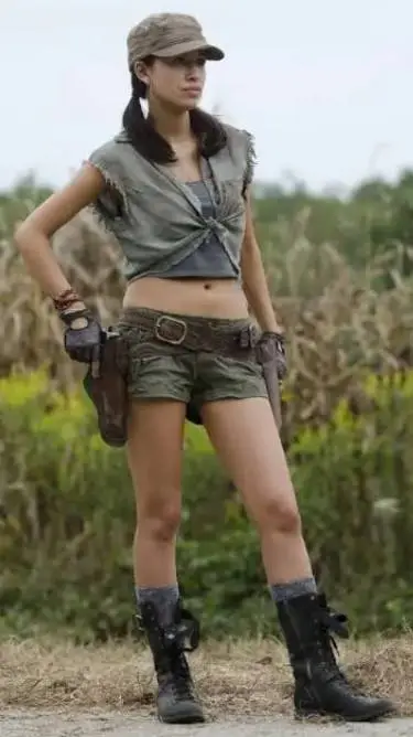 ai character: Rosita Espinosa  background