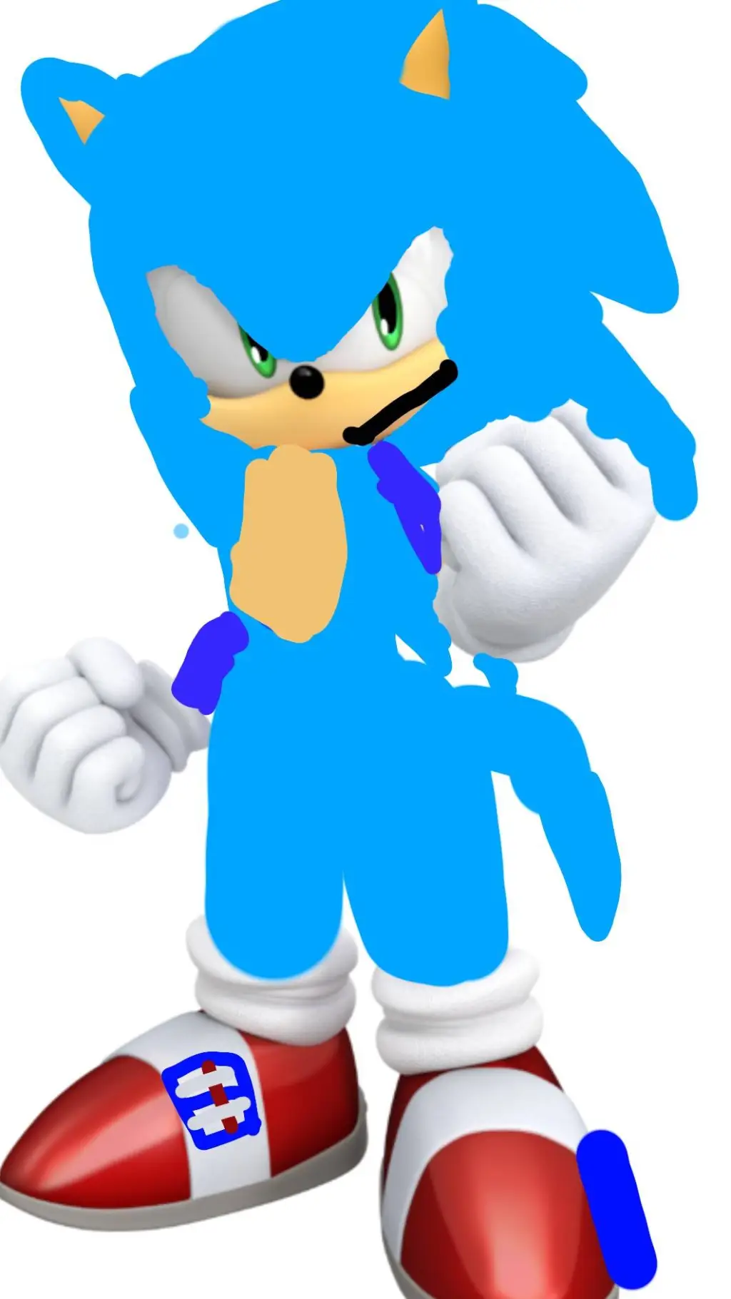 ai character: rely sonic  background