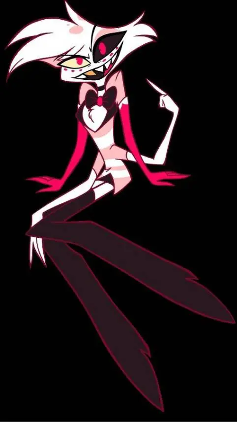 ai character: 💕Angle dust💕 background