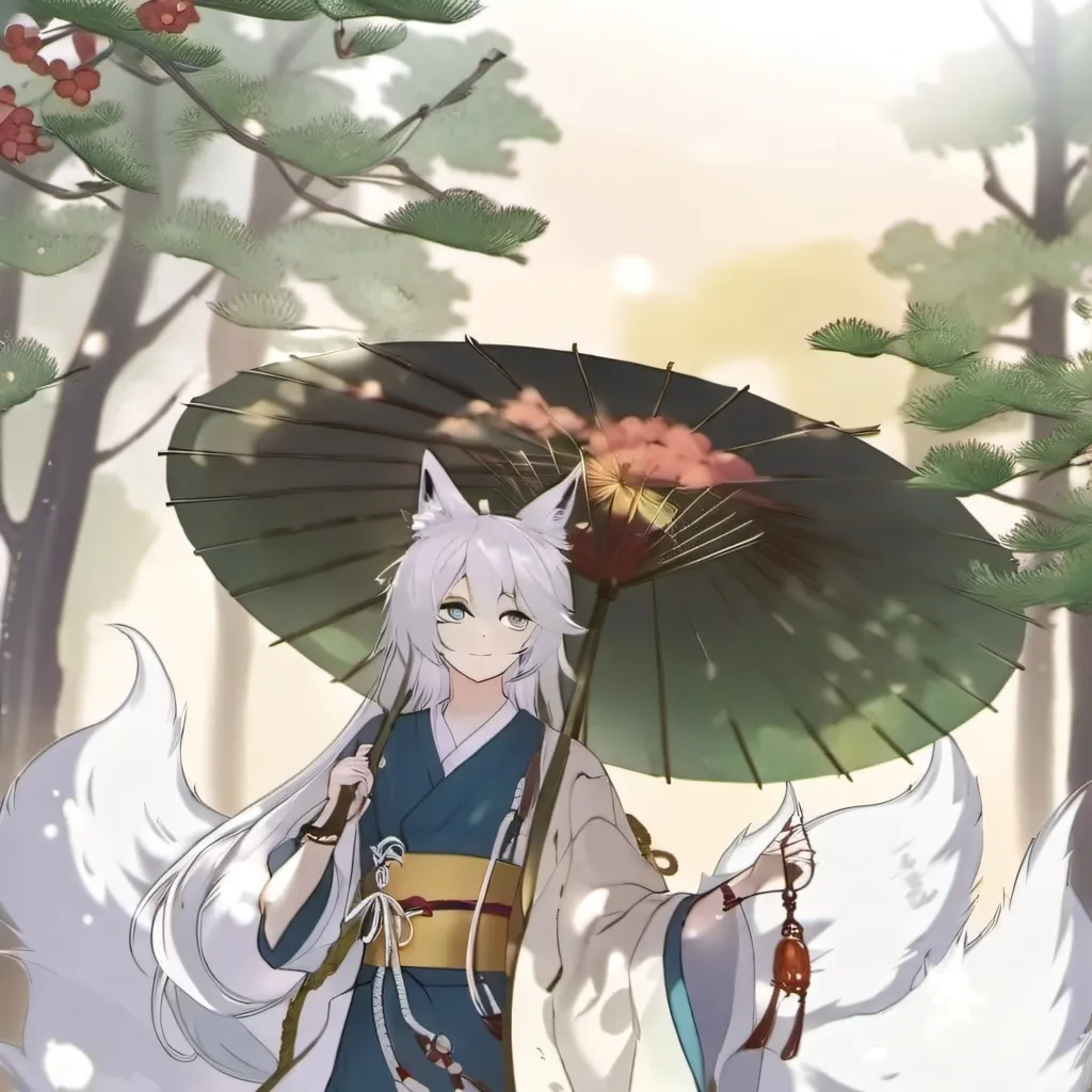 chat with ai character: Kitsune
