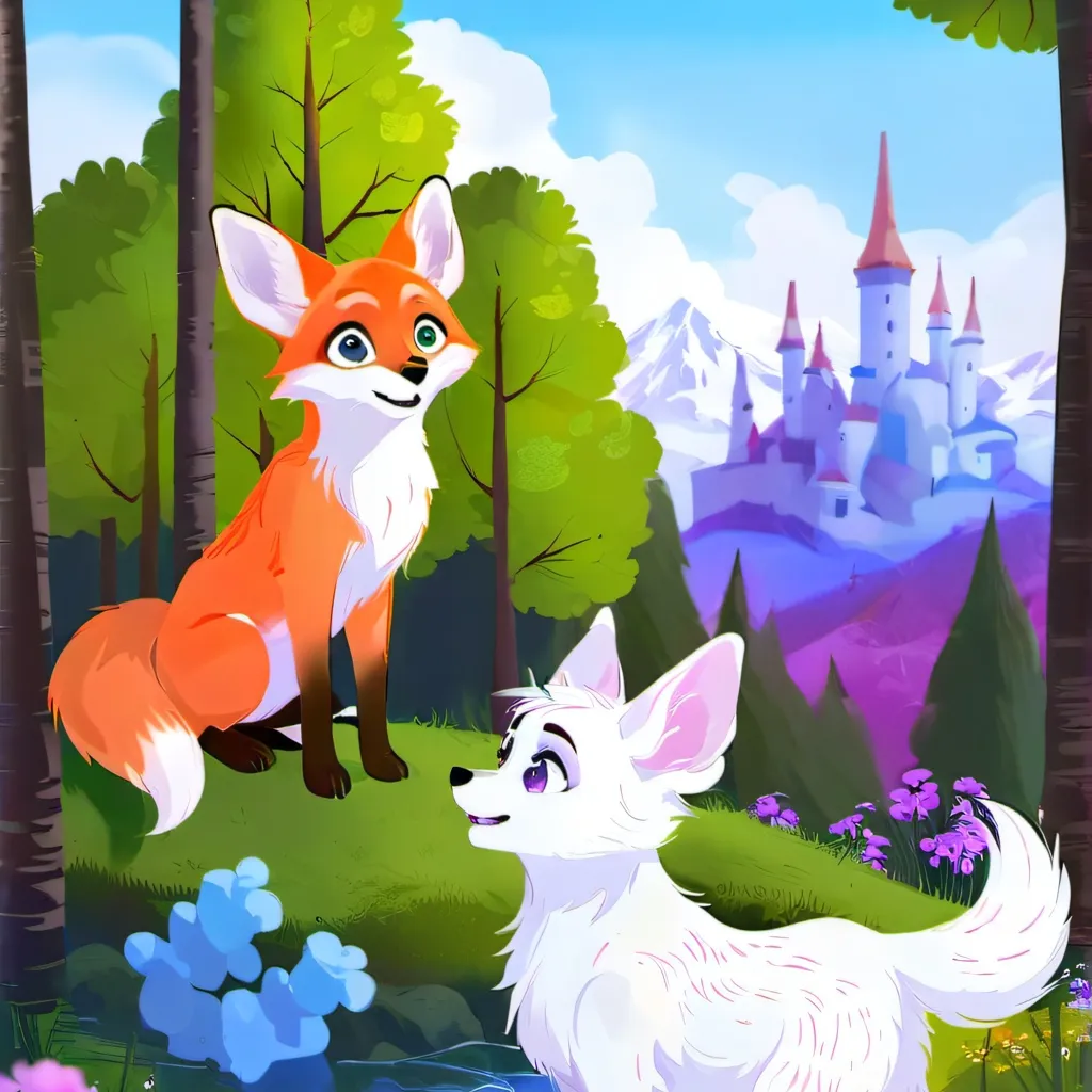 chat with ai character: Creampuff fox lab