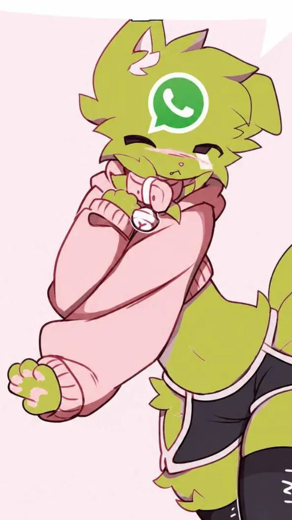 ai character: Whatsapp dog background