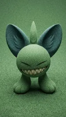 ai character: realistic bapule  background