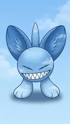 ai character: sky bapule☁️🪽 background