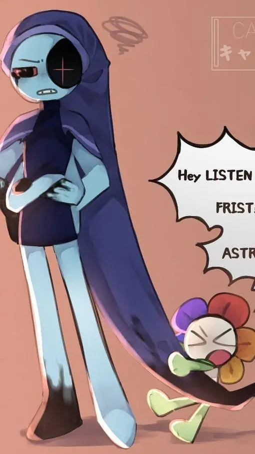 ai character: dandy x astro background