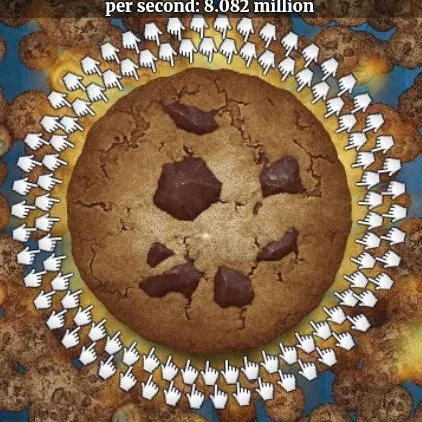 chat with ai character: cookie clicker