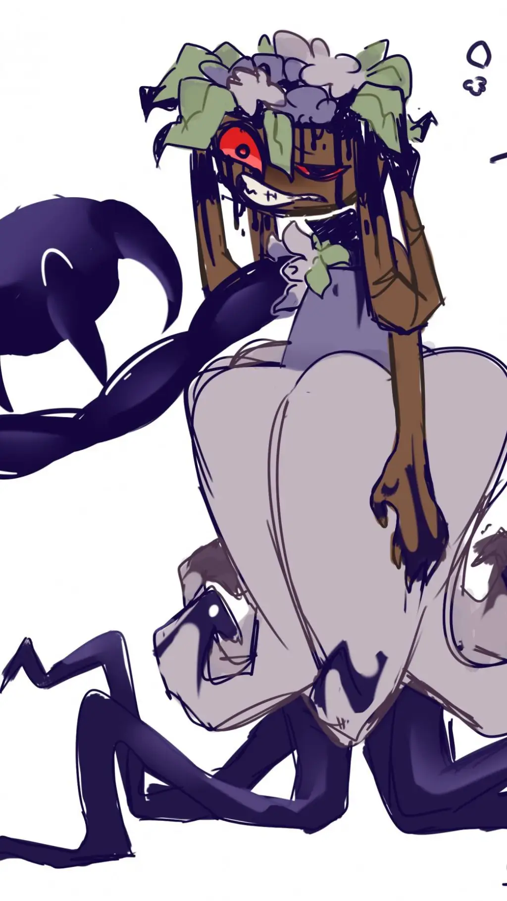 ai character: Twisted Bassie♡🌸 background