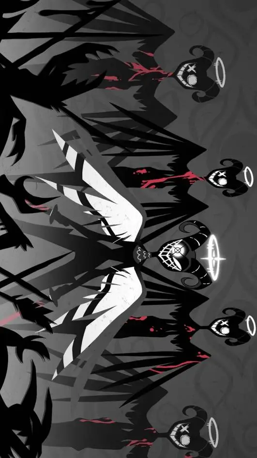 ai character: exorcistas~🖤🤍🩶 background