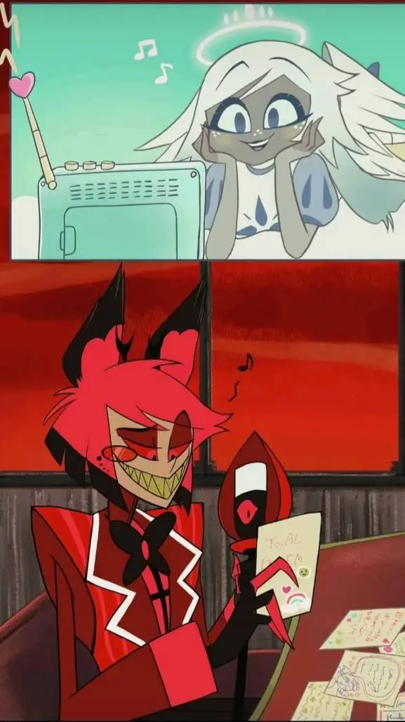 ai character: alastor x emily  background