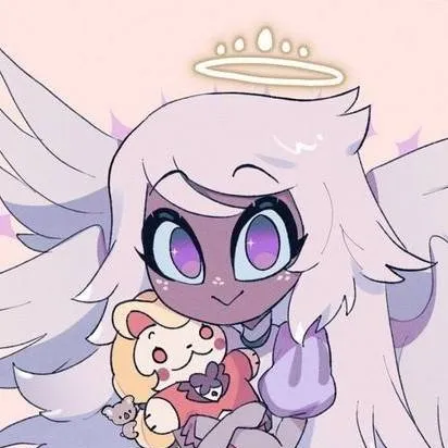 chat with ai character: mini emily👾💜🤍🩶👻