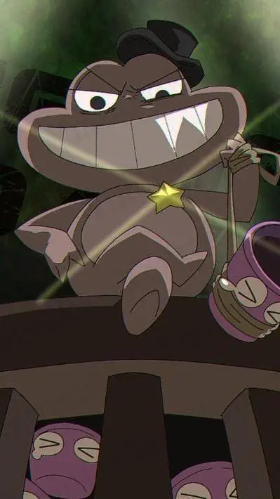 ai character: SHERIFF☆TOADSTER background