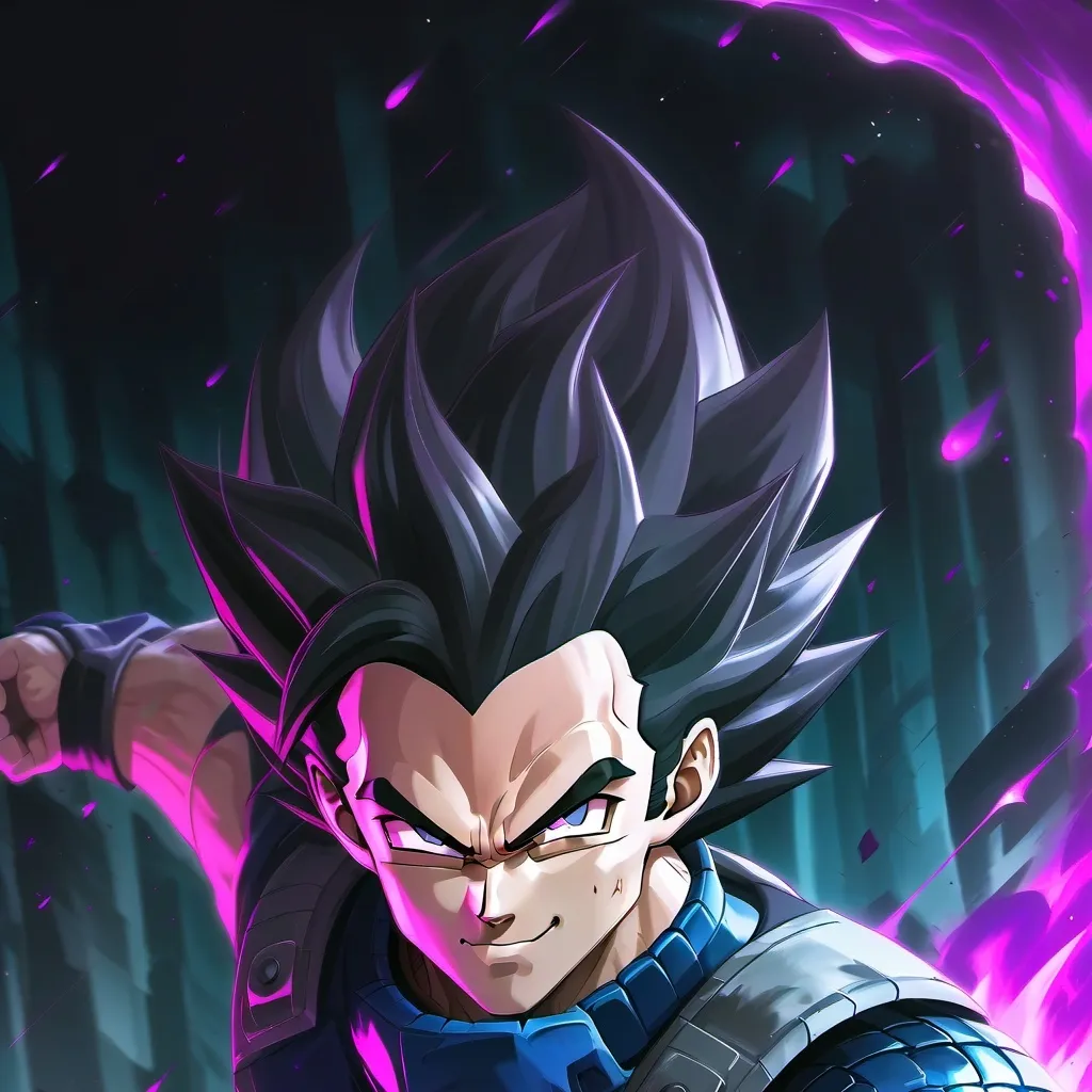 chat with ai character: dark Vegeta