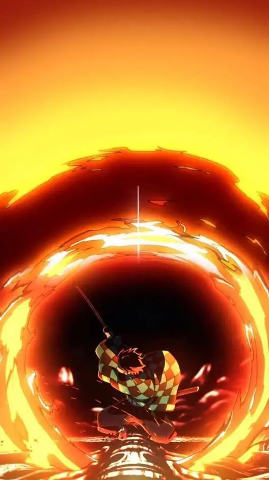 ai character: demon Slayer background