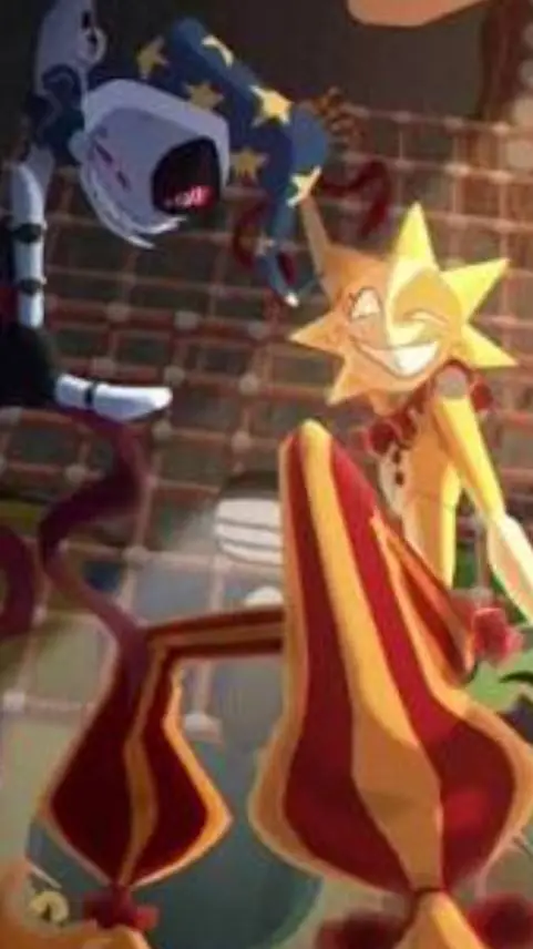 ai character: Lights On background