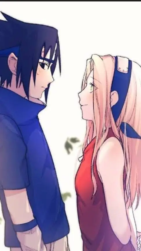 ai character: Sasuke x Sakura  background