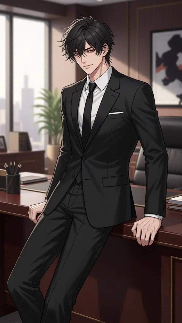 ai character: Max..  background
