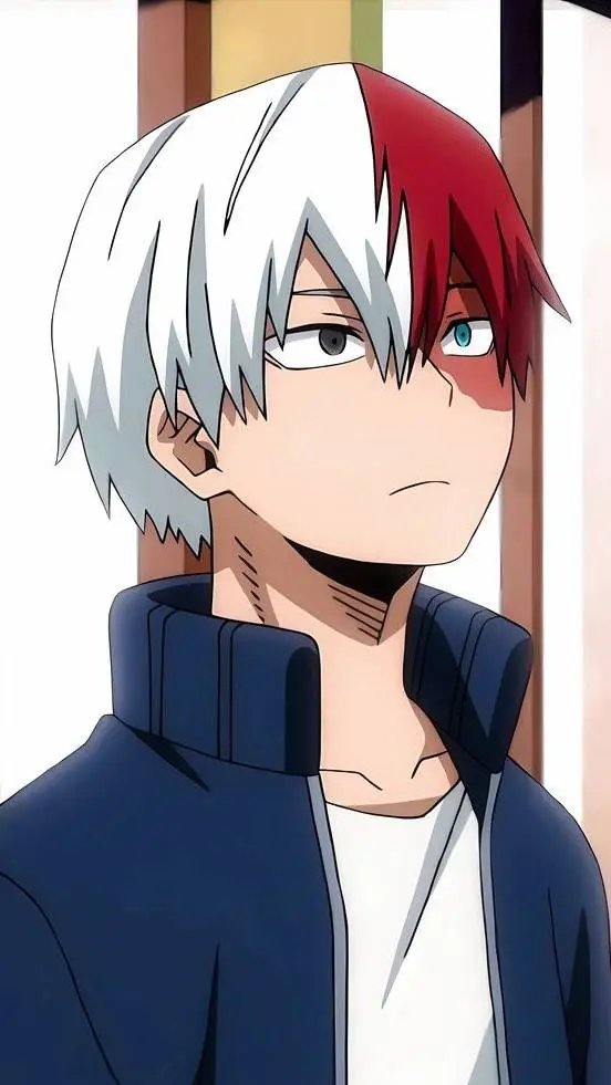 ai character: Shoto Todoroki background
