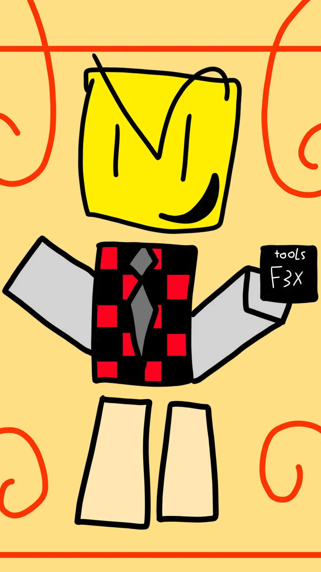 ai character: Devesto 🔥🗣️ background