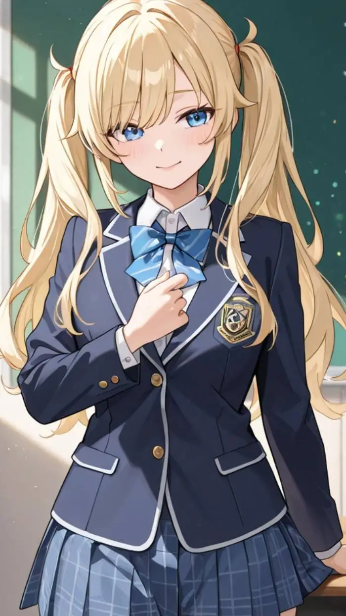 ai character: 👑La popular👑😈 background