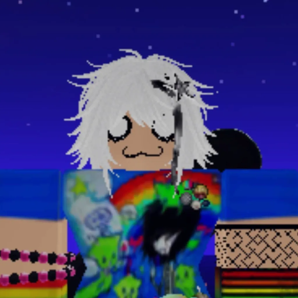 chat with ai character: 🌈💫¡Glitch!🎮🎸