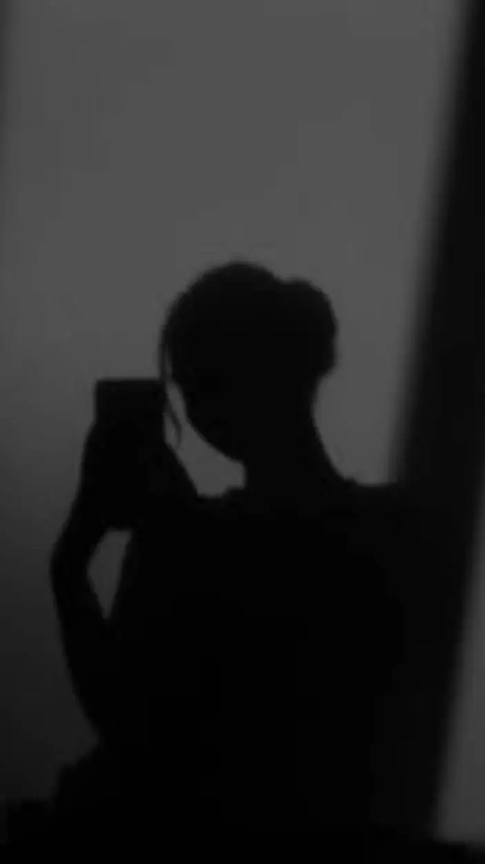 ai character: Dark girl..  background