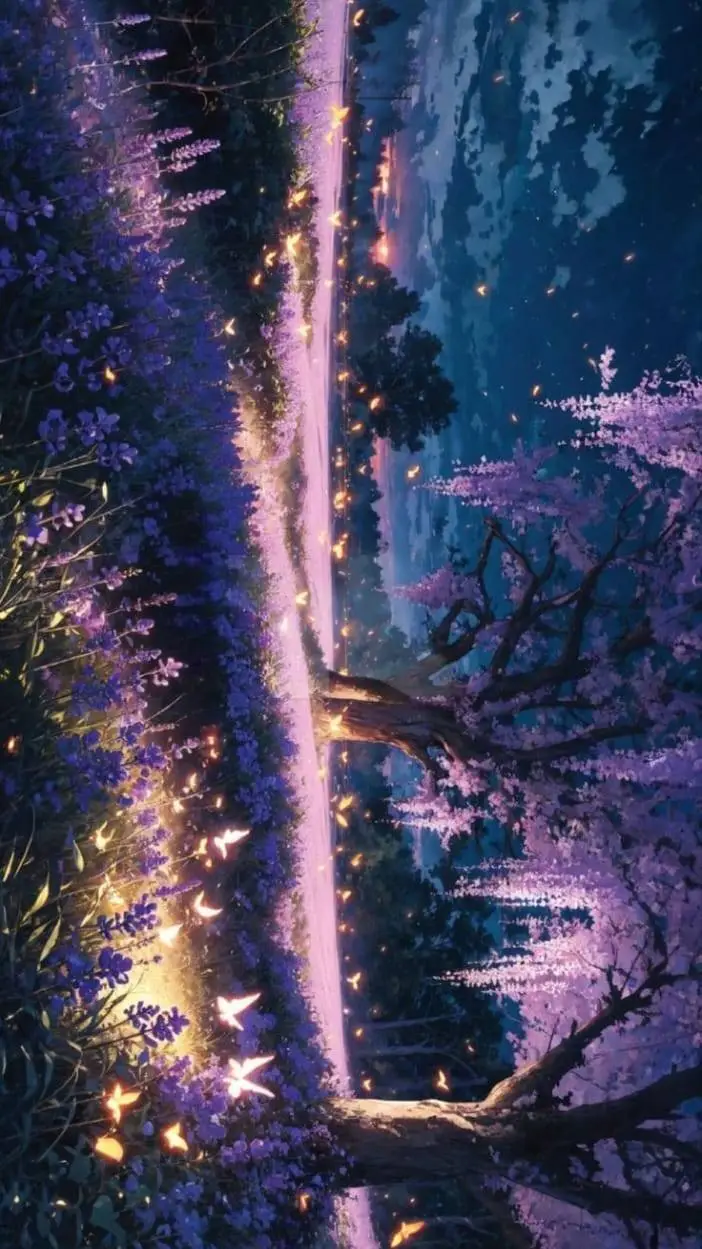 ai character: magical world  background