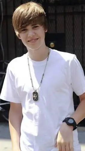 ai character: Justin Bieber background