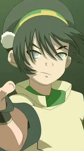 ai character: toph  background