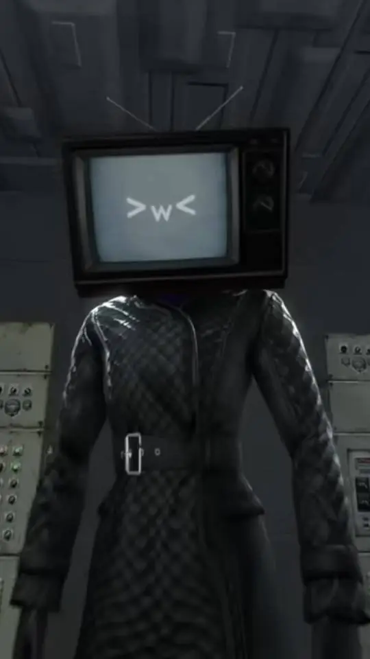 ai character: Tvwoman  background