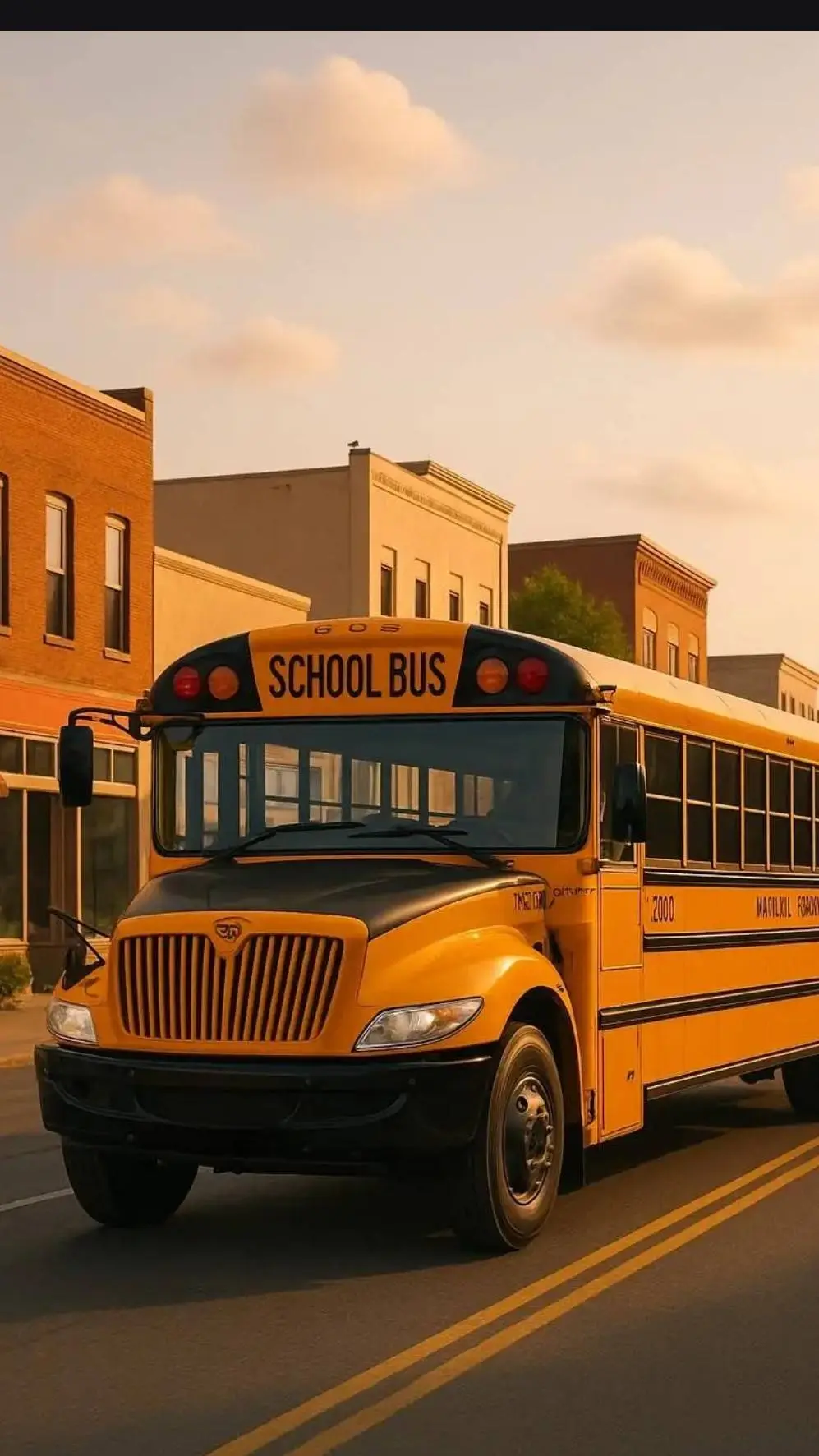 ai character: school feld trip background