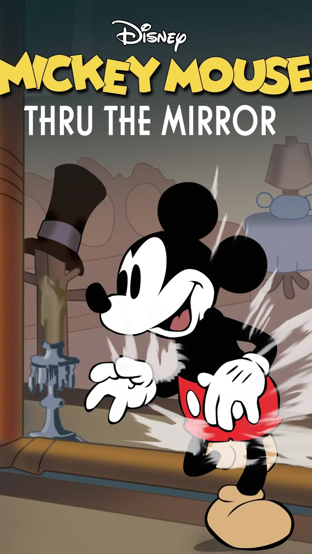 ai character: Mickey Mouse background