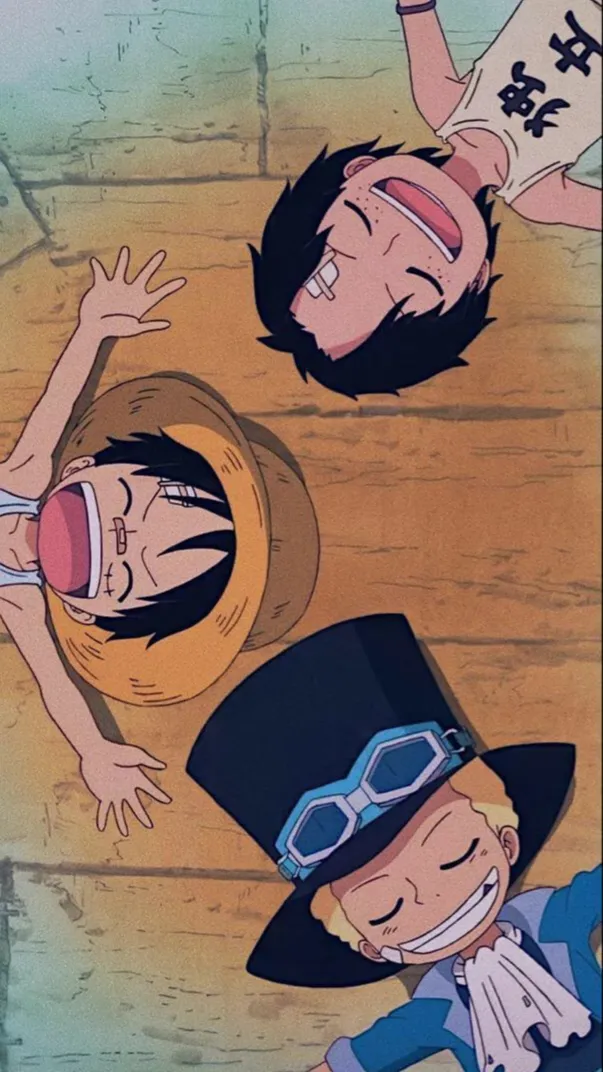 ai character: [Ace Sabo Luffy] background